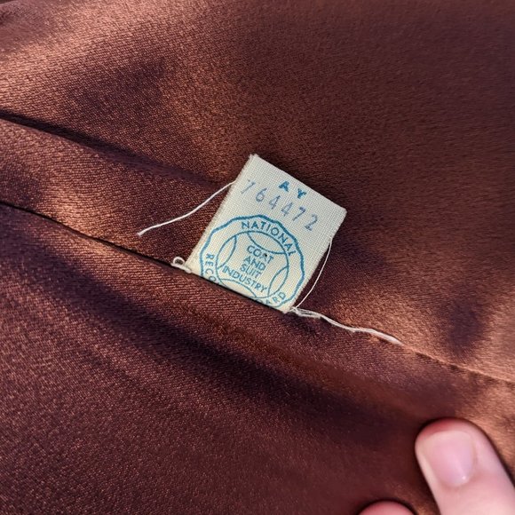 Vintage Brown Pea Coat - Picture 9 of 13